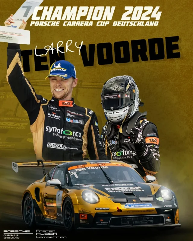8-TIME PORSCHE CUP CHAMPION! 🏆

#porsche #carreracup #motorsport #racing  #porschecarreracupdeutschland #pccd #tenvoorde #hockenheim #911 #992